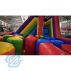 インフレータブル障害物コース ゲーム Bouncy Castle コンボ スライド付き 